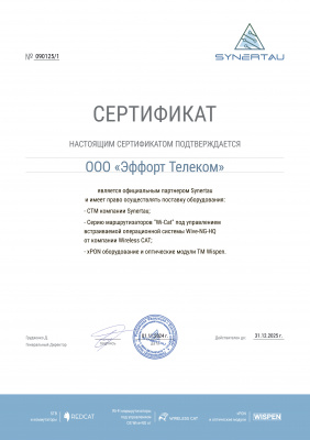 Официальный партнер Synertau